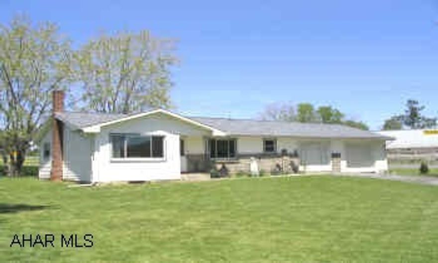 WELL KEPT HOME WITH CENTRAL AIR AND BEAUTIFUL NEW KITCHEN. ALSO COAL FURNACE IN BASEMENT FOR ADDITIONAL HEAT.