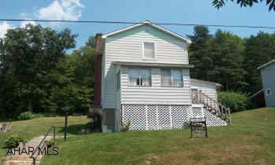 2 story frame home in great condition, over 100 yrs old. really nice 2 story home in private area in Coalport. Hardwood floors under carpet