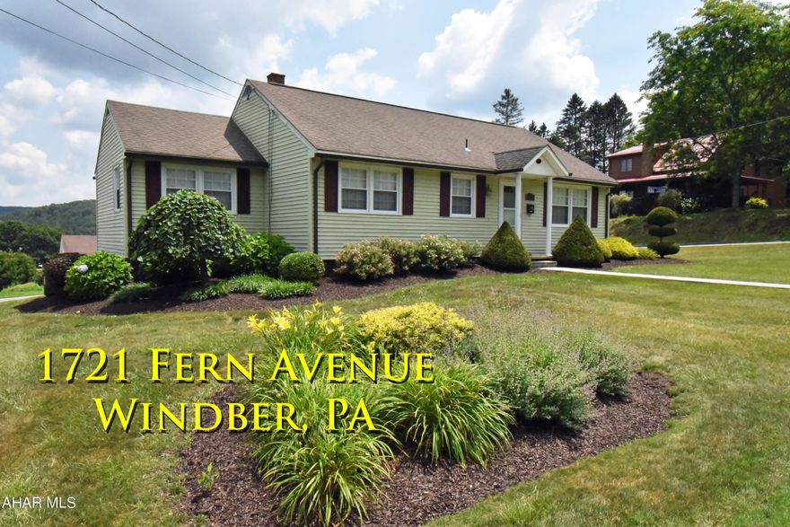 This charming 3 bedroom ranch sits on a large corner lot in Baumgardner Heights- Windber. A warm and welcoming home that has been well-maintained and is meticulously clean. Enjoy one-floor living with the beautiful hardwood floors, master suite and eat-in kitchen. The living/dining room area is big enough for whatever you have planned. Entertain on the rear deck. Beautifully landscaped yard. This one will go fast, so come and take a look today.