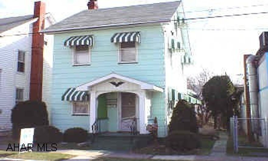 2 story home in Bellwood, 3 bedroom, 1 bath, living room, dining room, hardwood floors, crown moldings, all appliances included.