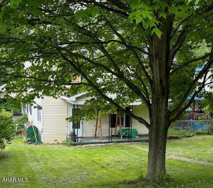 Calling all contractors, you will want to see this house!  Located in Lilly, PA, this home as sustained some damage upstairs due to fire in the home.   Remodel and make this your own.  This would make a great starter home.  Don't miss this opportunity, call today!