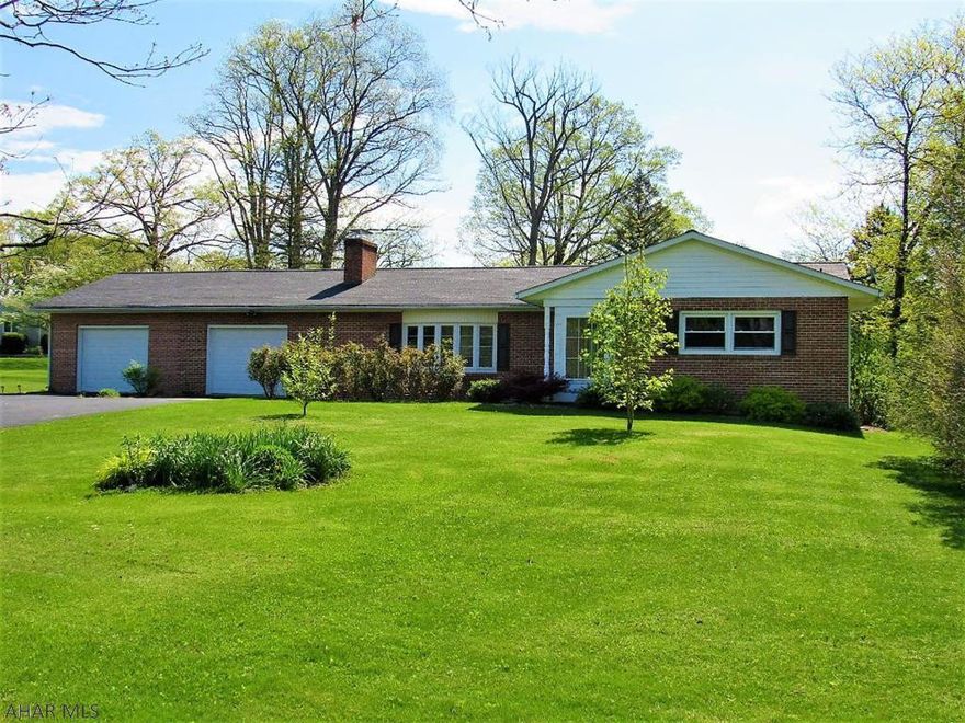 Beautiful 1-story brick home with modern oak kitchen, walk-in pantry, Armstrong premium tile flooring in Sunroom, Kitchen, Foyer, & main floor Laundry, nice hardwood floors, Family Room & Rec Room in basement, Electric heatpump with backup propane heat, Central air, patio off Sunroom & vinyl fenced back yard, nice landscaping & 2-car garage.  (With $481.61 Homestead exemption taxes were $1,467.44 for 2018)  J-476