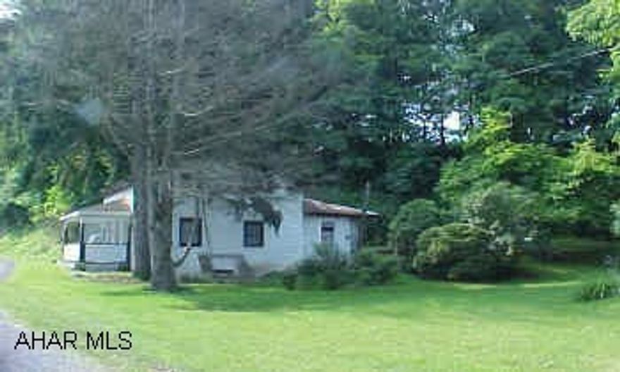 From Rt 22 Right on toward 866 toward Williamsburg ,Over Metal Bridge. Property on right. Stone Househas been gutted. Needs Septic& Furnace. Some walnut Trees look at other photo #J-658.  From Rt 22 Right on toward 866 toward Williamsburg ,Over Metal Bridge. Property on right. Stone Househas been gutted. Needs Septic& Furnace. Some walnut Trees look at other photo #J-658