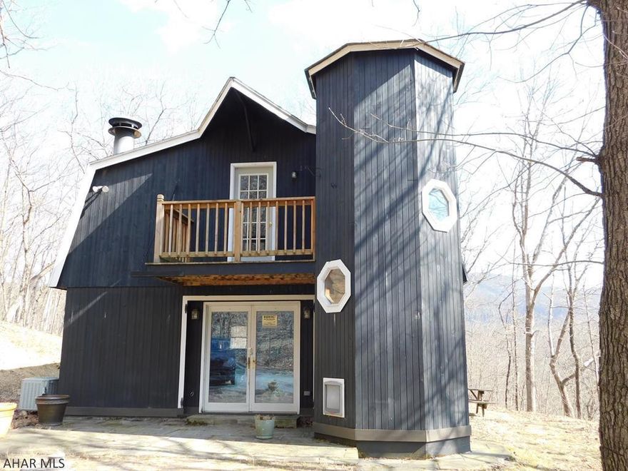 This custom built home is tucked back in the woods for privacy. Get the privacy and seclusion of a property in the woods while still being minutes from downtown Bedford. Only 3 miles I99. Whether it's a family home you're looking for or a hunting property, this could be the house for you.