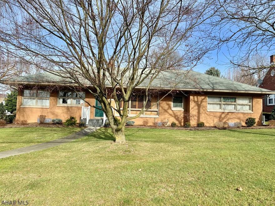 Beautiful, well maintained brick home on a spacious corner lot.  Landscaping has been freshly done.   Black top driveway, 2 car attached garage (with pit area for the DIY mechanic), 3 BR, 2 full baths, eat in kitchen, large DR, Recreation room in basement (with much more potential with basement) Monitronics security system  in home (buyer would need purchase contract on it )   Kohler generator system (whole house) activates as soon as electricity cuts off.  Site of home holds historic significance (see picture of stone placed at side of house)  This home is "move in ready" and offers so much !    Plenty of space to entertain family & friends .  Lovely outdoor area to entertain on or just enjoy nature from the back lawn.  You will love to call this one "Home Sweet Home"