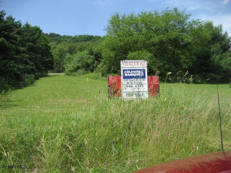 5 Acres Borders the Pa State Game Lands Hustion Township. Great building site
