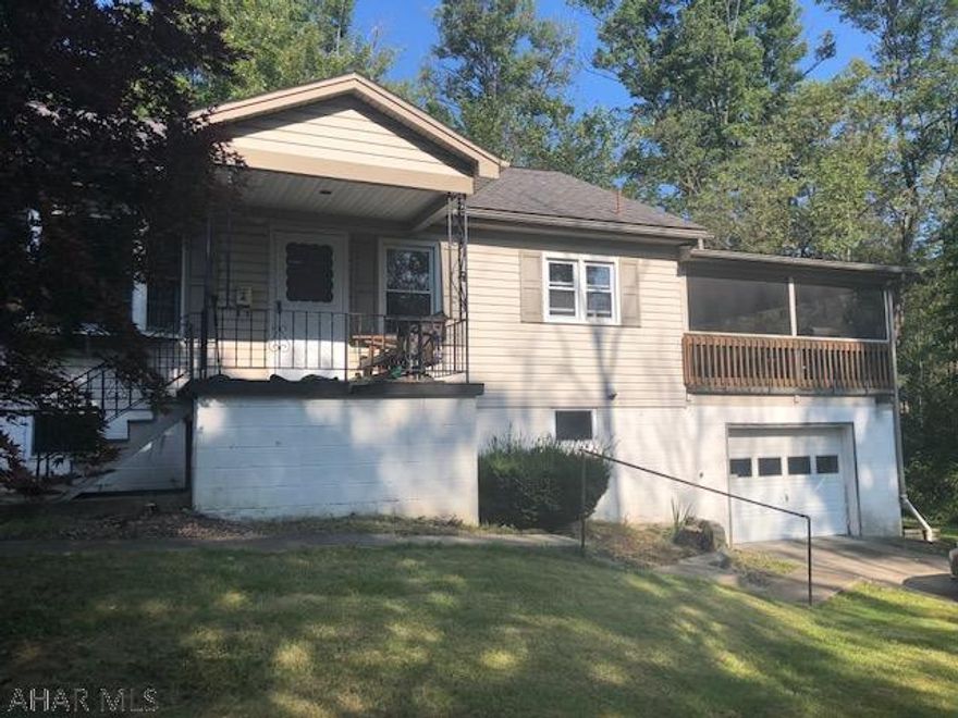 A rare find in the City of Altoona. 3 50x120 lots featuring wooded privacy. 1.5 story living with 3 bedroom, laundry, living room, dining room, kitchen and screened in porch all on the main level. Basement could be finished. 4th bedroom in attic. New furnace added in 2017