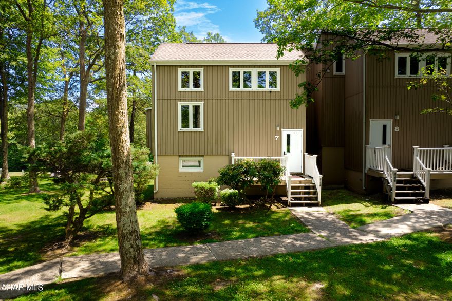 Experience the best of Blue Knob living with this charming condo, perfectly situated within walking distance to the Blue Knob Clubhouse Bar & Grill. Nestled on the 9th hole of the golf course, this property offers picturesque views and an unbeatable location. Just minutes from the Blue Knob Ski Resort, it's an ideal spot for year-round recreational activities. 
The monthly HOA fee of $206.58 includes access to an array of amenities such as an outdoor pool, tennis courts, and comprehensive snow removal services, ensuring a hassle-free lifestyle. Embrace the convenience and beauty of resort living with this exceptional condo in the heart of Blue Knob.  Check out lotsatblueknobresort.com for more info.