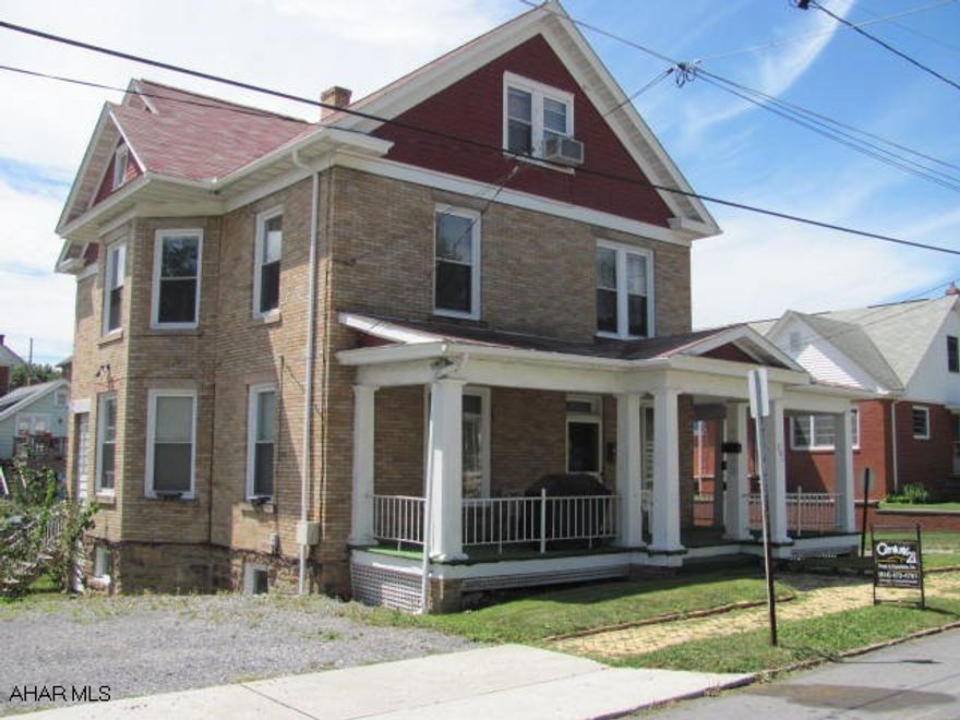 Ebensburg- Great investment opportunity! 4 unit 2  story brick apartment building with plenty of off street parking on corner lot. Priced to sell at The expense figures are from 2009