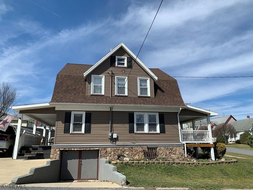 Step back in time to a small town atmosphere where you sit on the front porch and enjoy town parades as they pass by! Well maintained 4 bedroom, 1.5 bathroom home located in the quiet town of Williamsburg is waiting for you! Updated electrical and so much more! Nearby great fishing and kayaking in the Juniata River, Hiking on the Lower Trail & shopping in Altoona! Interior of home has a formal dining room, office, 1/2 bath, family room & kitchen on first floor.  Home heated by Oil hot air & a heat pump as backup. Plenty of room in attic for storage & full basement with oversized access door to exterior. Exterior has a stunning view of the mountains, beautiful front porch, back porch, above ground pool, storage shed & is within minutes to schools. HEAT WILL BE ADDED TO SECOND FLOOR MAY 5