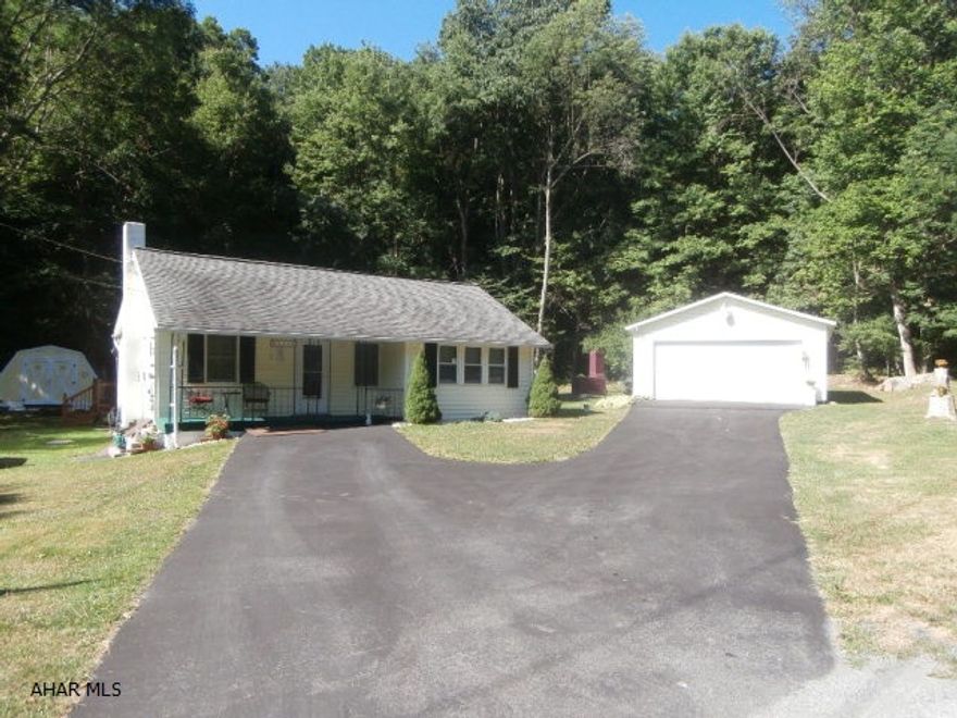 Cute vinyl sided one story home with many updates. 2 brs, laundry room, basement waterproofed, rear deck and shed. Detached garage with paved drive.