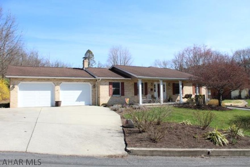 Looking for a stunning roomy home with a backyard oasis?  This is it - this 3 bedroom, 2 full bath home has a designer kitchen and a master suite to die for!  The kitchen features formica countertops, stainless steel appliances and is gorgeous. The master suite has a sitting area, large walk in closet, get ready at the granite top vanity or soak in the beautiful tub.  Home also has a beautiful patio, a large basement with tons of options and is plumbed for an additional bathroom. If this is not enough, go to the large garage with an attached workshop in the back with its own 1/2 bath. At one time this room was a beauty shop and could easily be converted back.  In addition, there are two attached storage sheds for all of your outside toys. This ranch style brick home is on a corner lot.