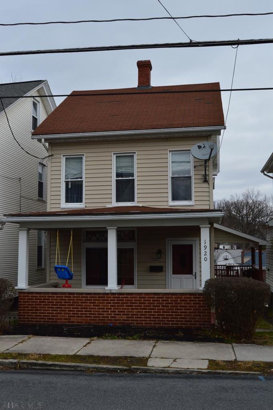 This home has been well taken care of by the owner and is move-in ready! 3 bedroom, 1 bath. This house is located in a convenient area within Altoona. The bathroom has been remodeled from top to bottom. Updated kitchen and newer windows. A spacious front and side porch.