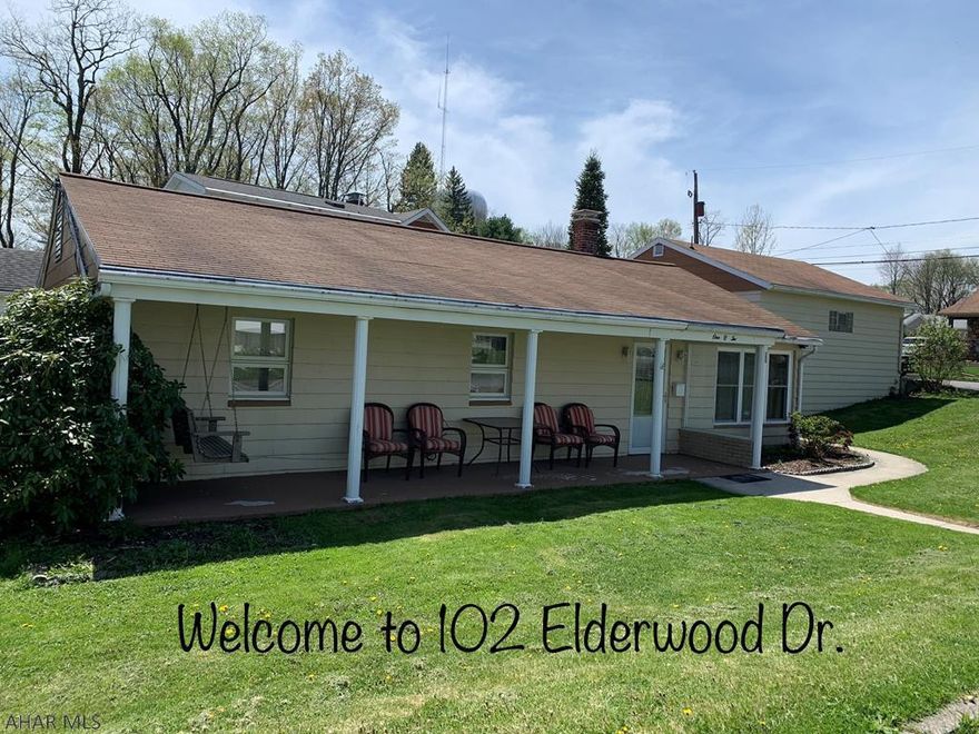 You don't want to miss out on this 3 bedroom ranch home in a beautiful neighborhood of Ebensburg. Enjoy loads of light from the lovely bay windows, relaxing on the large sunporch with skylights, and the convenience of all 1 level. Move right in, all appliances are included in the kitchen and laundry. New hot water heater. Energy efficient furnace with radiant gas heat. There is a covered front porch, breezeway/mudroom, and a 2 car garage too! Call now to schedule a tour.