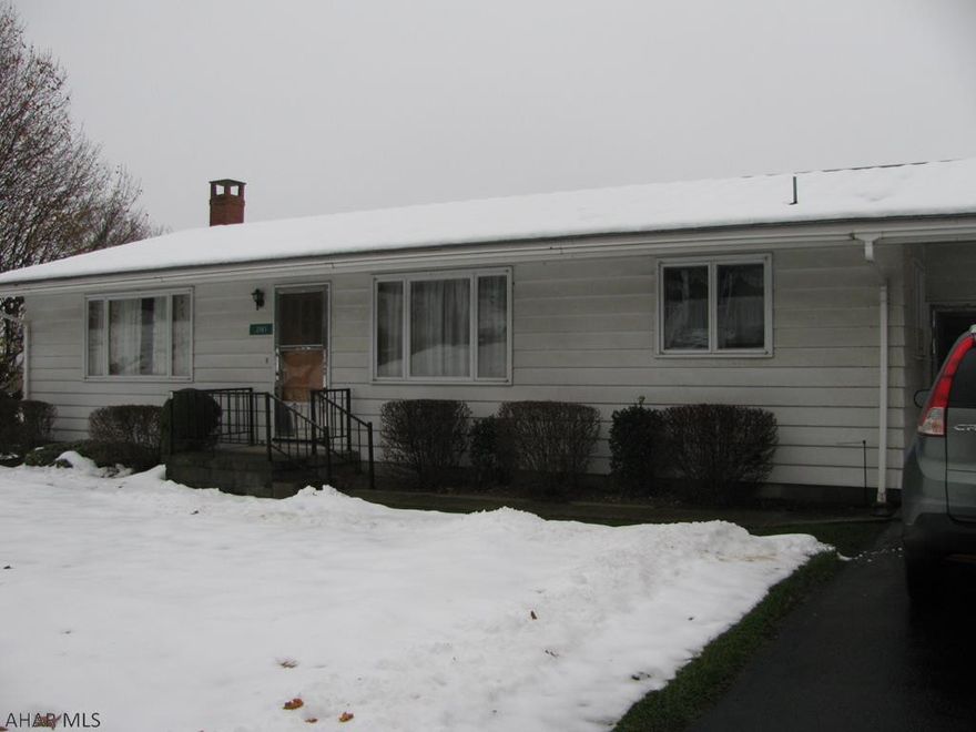 One story living in Warriors Mark conveniently located between Altoona & State College! This home features spacious living room, dining room and 2 bedrooms, EIK., and bonus room all on the first floor! Lower Level walk out basement with 3/4 bath, office area and spacious family room w/ kitchenette area. Recently painted and Priced to sell!