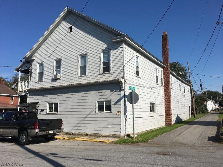 Good investment property. 3 units- all units are currently rented. Each unit pays own utilities. Washer & dryer hook ups in each unit. Unfinished area on 1st floor for possible 4th unit