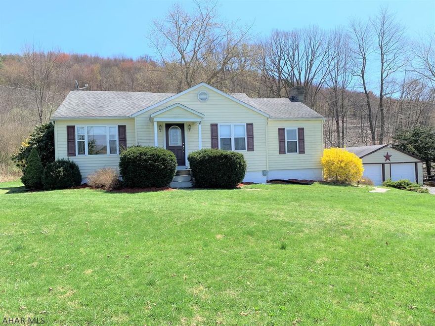 Move in ready ranch style home with detached two car garage on dead end road. This home offers 2 bedrooms, 1 bath, dining room, and living room all on the main floor. The partially finished basement includes a rec. room, bonus room, laundry, and a 3/4 bath that needs plumbing hooked up. Call today to setup a showing!