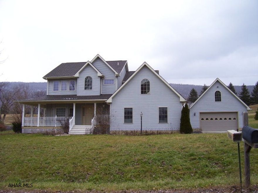 Bank owned property priced to sell. 4 BR 2.5BA .75 acre corner lot across from Scotch Valley Country Club. 24x48 2 car detached garage with 2nd floor. Front & rear covered porches. 20x24 2 car attached garage with overhead doors. Rear patio full unfinished basement. Built in 2003. Needs paint and carpet replaced. Sold AS IS.