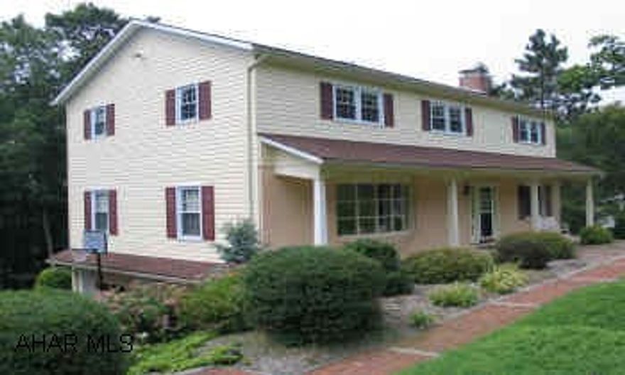 Traditional 5-bedroom home in nice neighborhood. Private settin on quiet, dead-end street, within walking distance of schools.  Nice neighborhood, quiet street, recently updated with new oil heat, central air, windows, shutters, siding and extra insulation.