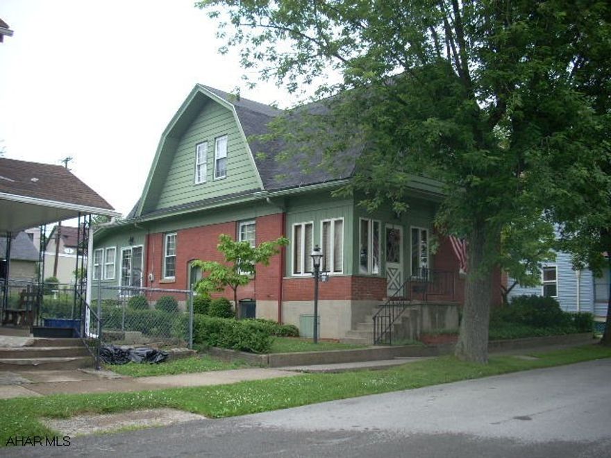 Well maintained charming older home. Cheery breakfast room, heated end front porch, functional brick fireplace, pocket doors and built in book shelves in Living Room. 2nd floor bath with Jacuzzi tub and shower. Oversized 2 car garage with electric door openers. fenced yard.
