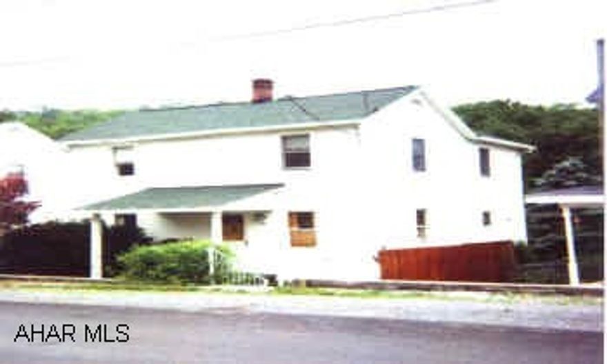 Two Story frame dwelling. Perfect price.