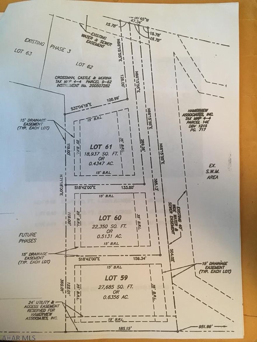 .64 Acre building lot,ALL UTILITIES AVAILABLE. Pleasant View Estates.** Please see attached plot map and shared driveway agreement.  Drastically reduced - Priced to sell!