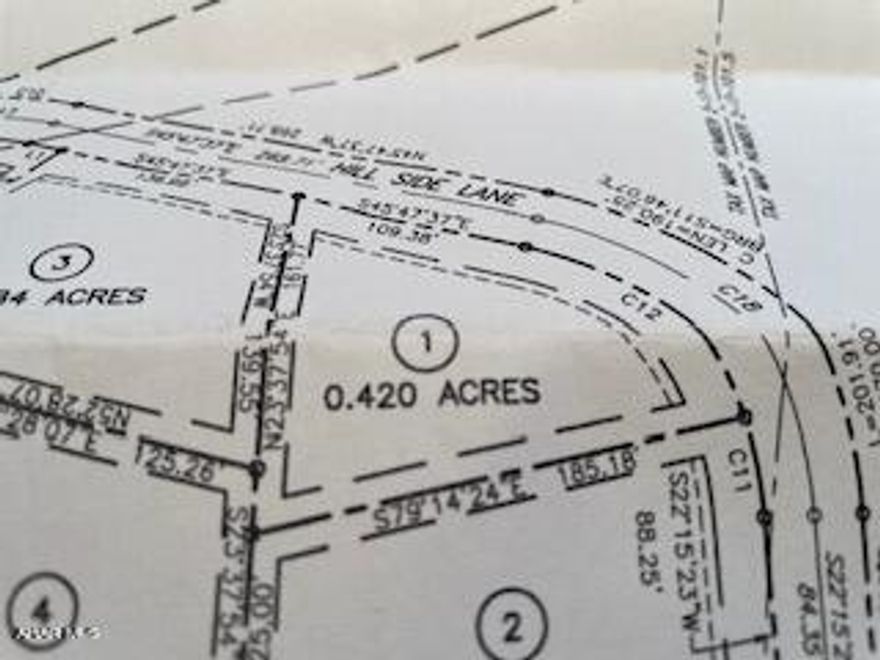 Subdivision approved lot.