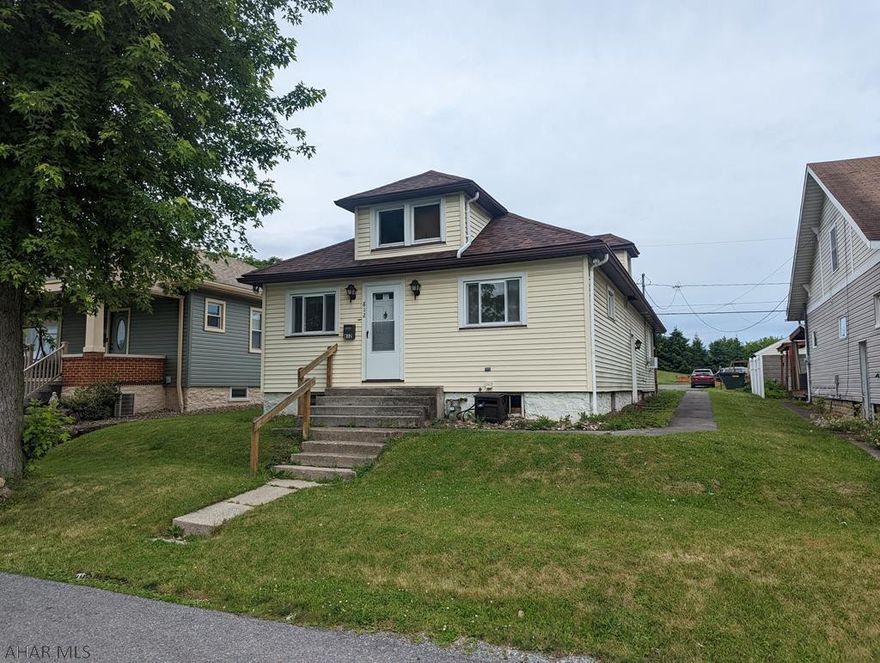 Handicap accessible East End home with plenty of off street parking, detached garage and new roof. Single floor and low maintenance. Master bath is equipped with a handicap accessible shower.