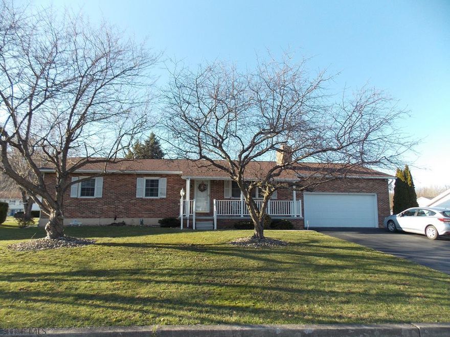 Lovely ranch home with 3BR/2.5BA.  Located within walking distance to park in Duncansville.  Very well maintained with new windows, central air a covered patio and a gas fireplace in the living room which is sure to please next winter.  The shed offers plenty of storage for lawn equipment and has a work bench.  The attached 2 car garage is a huge bonus. Tons of space in the basement too. This home has great curb appeal too with a nice yard and landscaping and maintenance free exterior.  Don't wait to schedule your showing this home won't last long.  Seller wants an offer!