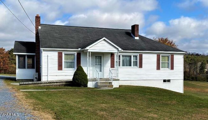 LOCATION, LOCATION, LOCATION!!! This beautiful one-story rancher sits on almost 1.4 acres of land. If you are looking for a home with a big back yard, and close to all amenities, this property is perfect for you. This home features 3 bedrooms, 1 bathroom, screened-in porch, laundry on the first floor, spacious rooms, and a shed out back. The walk-up attic provides lots of additional storage space and the basement features a brick fireplace in a room that could easily be converted into a family room. All of this, and only minutes from downtown Bedford, Interstate 99, or the Turnpike Interchange, which allows easy access to Altoona, Cumberland, Pittsburgh, Washington DC or Philadelphia. Call Today to schedule a tour!!! Many memories made here and many more waiting to be made.