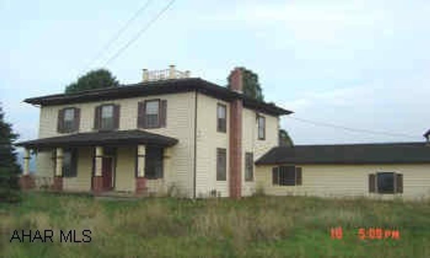 Spacious Farm house - 4 BR, 1.5 BA, LR, F/DR, E-I-Kit, Den/FR, 1st Fl. 1/2 BA, 2nd Fl. Laundry in BR, Attic stor.& widow's walk, full bsmt.part. fin. w/walkout, deck, AG pool, 2nd fl deck, 2 sty barn with 10 stalls, 1/2 sty barn, shed. "AS IS" WWW.REO.COM Spacious Farmhouse -  4 BR, 1.5 BA, LR,  Formal DR,  E-I-Kitchen, Den/FR, 1st Fl. 1/2 BA, 2nd Fl. Laundry in BR, Attic storage and widow's walk, full basement partially finished with walkout, large deck and above ground pool,  2nd floor deck, 2 story bank barn with 10 stalls and tack room, 1 1/2 story barn, and shed...$192,200...Property Sold "AS IS".  WWW.REO.COM. **SELLER IS EXEMPT FROM DISCLOSURE**   State College School District - Ferguson Township- 4704 W Whitehall Road, Pennsylvania Furnace, PA 16865 - Seller is Offering $2,000 Credit Towards CC or Repairs.