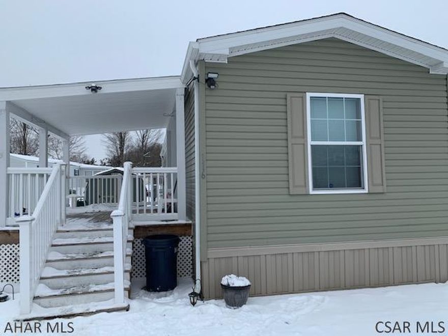 2017 Eagle River Home Chesapeake model, well kept mobile home situated in Wise Mobile Home Terrace. Convenient location near the mini mall. Shopping, eateries, and Medical facilities nearby.  Easy living in this 55+ mobile home park. Water, sewer, and trash included in the low monthly lot rent fee. Application required for park approval. Nice deck with vinyl railing and 8x12 shed for extra storage. Call for your personal tour today.