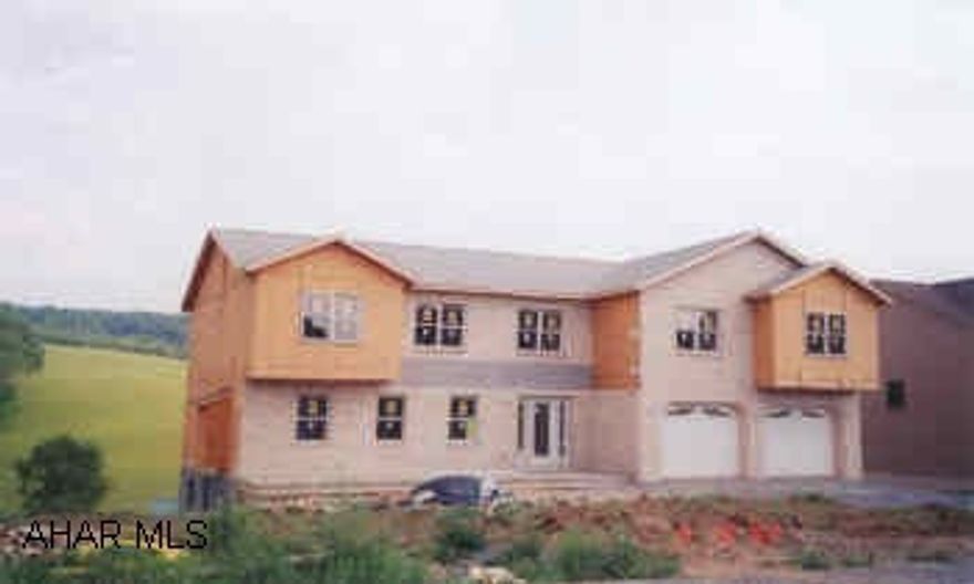 NEW CONSTRUCTION. LARGE 5 BEDROOM WITH FIRST FLOOR OFFICE. CERAMIC TILE. JACUZZI STYLE TUB IN MBR.