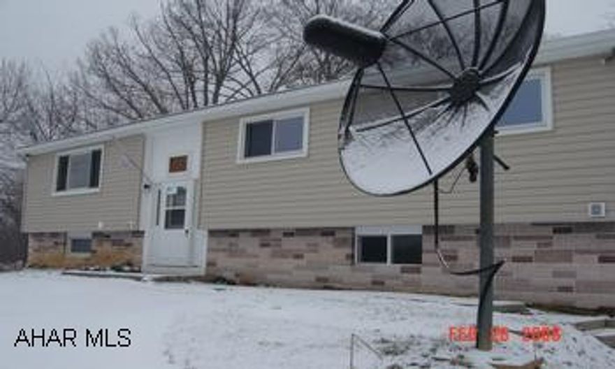 Bank Repo- sold as is .  Large Lot