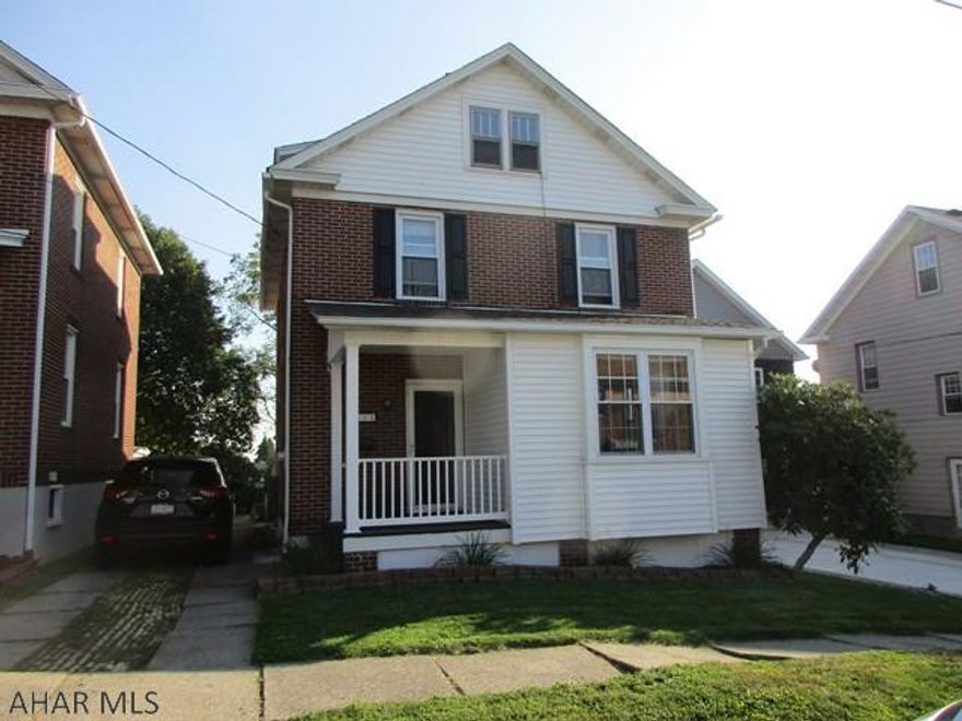 Don't miss this well kept centrally located home 2 story brick home! Newer roof and high efficiency boiler. This home is bright and cheery with high ceilings and hardwood floors in many rooms.