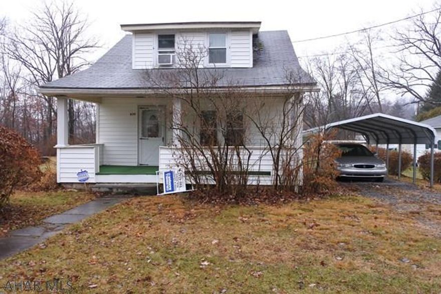 Very cute Greenwood home on a half acre lot. 2 bedrooms, dining room, living room and an eat-in kitchen!  Laundry hook-ups on the main level, plus another in the basement. Covered front porch, carport and a shed! Lots of possibilities for expanding the house or just enjoying the large lot. Seller is open to reasonable offers.