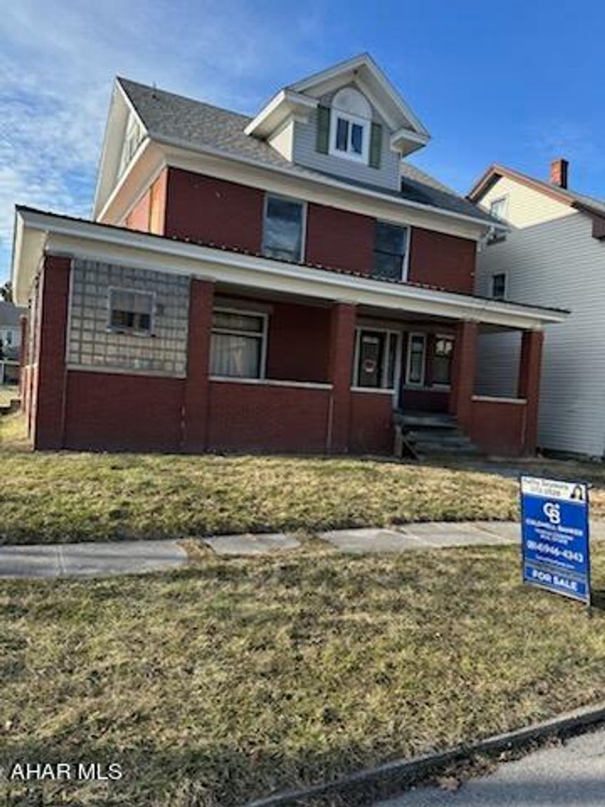 Sold AS IS! Owner never  lived there. Enter at your own risk. Bring flash light. Utilizes have not been on for years.