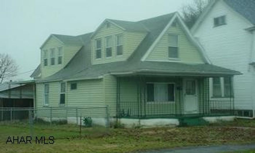 Handyman special!  Solid home in need of interior improvments.  Huge 2 car detatched garage with seperate electric service.