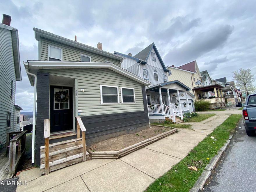 Located in the heart of the city this 3 bedroom 2 full bath home has endless potential.  Whether you are looking to expand your portfolio or for your own home this property is waiting for you.  The main floor features new flooring, remodeled bathroom, laundry, possible 4th bedroom and so much more.  The upstairs features 3 bedroom and an additional bath.  With  a rear porch, fenced in yard, and off street parking this home really does have it all.