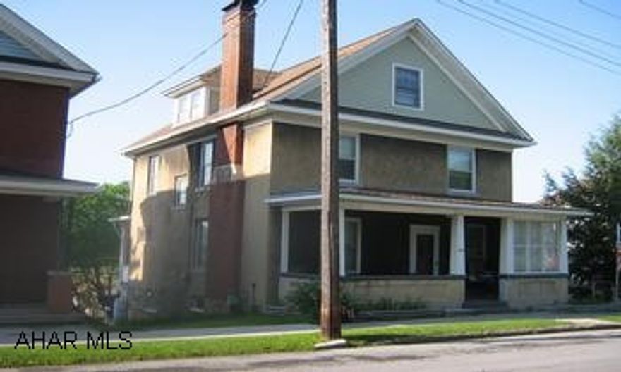 Solid home in Hollidaysburg Borough.   Living room with fireplace.  Good mechanics. 2nd BA in basement. Solid home in Hollidaysburg Borough.  Needs cosmetic updating.   Living room with fireplace. Good mechanics. 2nd BA in basement.