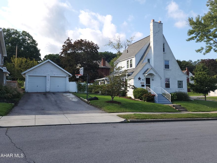 Charming 2.5 Story Stacious Cottage in a quiet neighborhood in Altoona. 4 bedrooms and 1 and a half bathrooms. 3 bedrooms on 2nd floor (1 converted to a large walkin closet, can easily be converted back), and the 4th in the spacious finished attic which has another very long walkin closet! This home has hardwood flooring throughout and ton of natural lighting. Completely fenced in back yard, 2 car detached garage and enough parking to fit 4 more vehicles. New shed included. Call for your tour today!