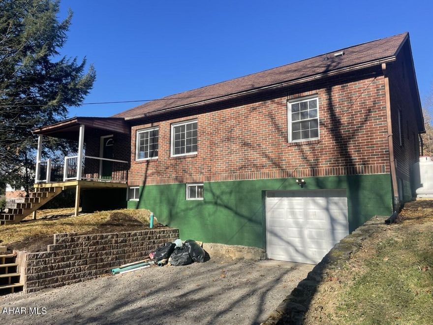 Totally remodeled 3 Bedroom, 1 bath brick ranch home on over a half acre on a dead-end street.  New high-efficiency propane furnace with pex radiant heat in the floors.  New tankless propane hot water heater.  All new plumbing throughout.  New oak eat-in kitchen, dining area, living room.  First floor laundry/office.  Bonus room on second floor for playroom/private office or master bedroom.  Bath includes a lighted de-fog mirror with setting for make-up mirror.  In the basement, could add second bath or other finished area.  Exterior has a large shed, electric hook-ups for pool or gazebo.  New water & sewer lines in place as well as owner has landscaped with spring plantings.  This house was well built with block exterior walls and brick cased over the block. This home is a must see!