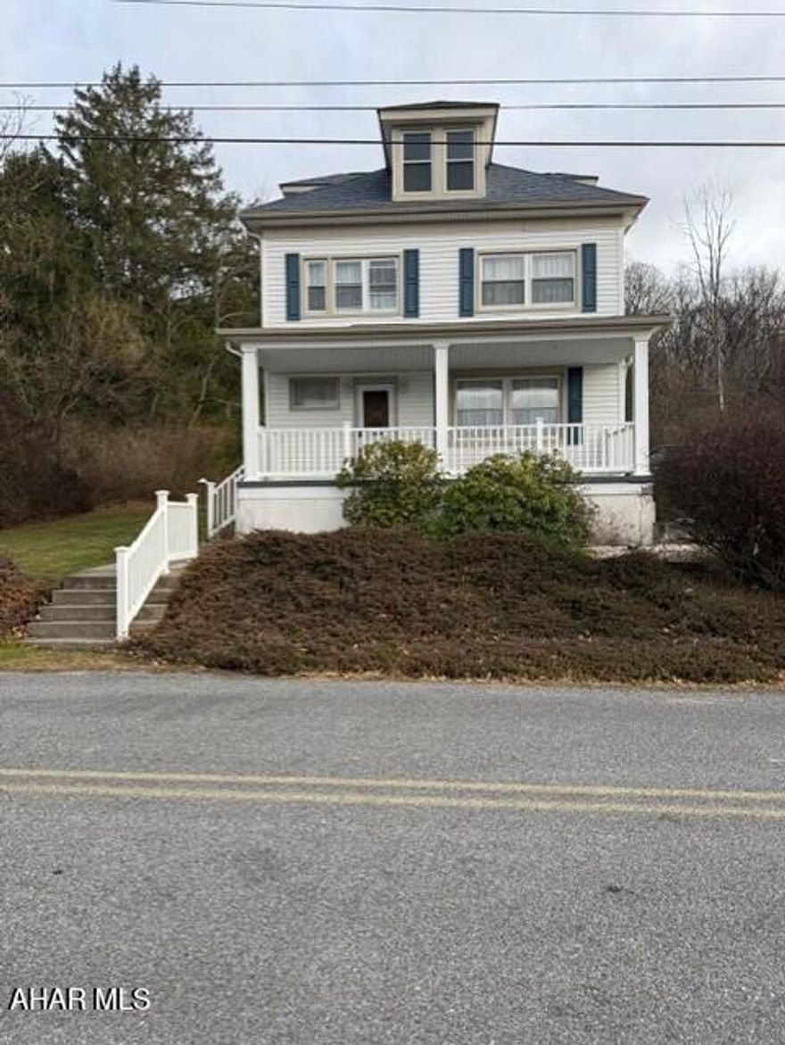Welcome to this inviting 3-bedroom, 2 full baths, 1-1/2 bath home on a generous 1-acre lot with an additional lot across the street housing a 3-car garage. Step inside to find an easy flowing floor plan with a newer kitchen and stainless-steel appliances. Upstairs boasts 3 bedrooms and a bathroom. The attic can easily be finished for extra living space. Outside is a large, covered deck perfect for entertaining, along with a charming front porch. Don't miss out!

Property is being sold AS-IS