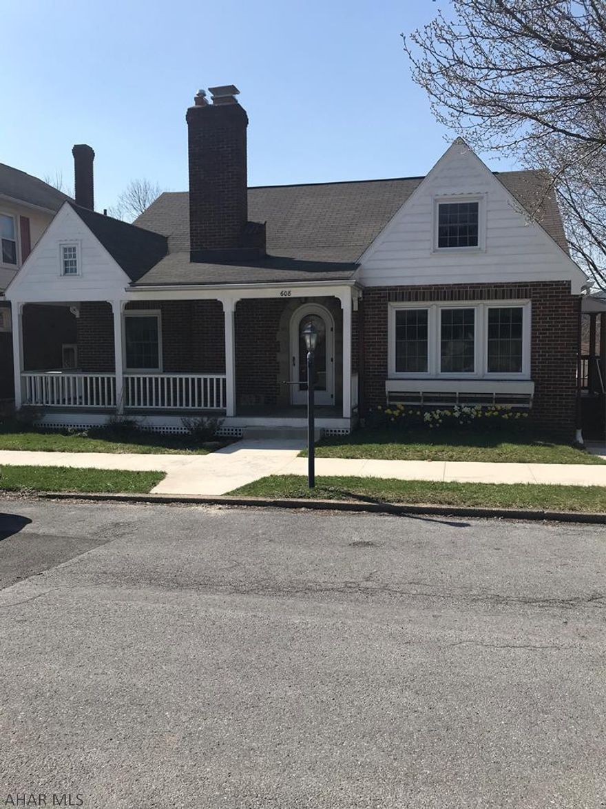 Entering through the unique front door, you will find a charming and cozy home.  Starting with the beautiful hardwood floors throughout, the living room with fireplace for chilly evenings and the quaint dining room for your family gatherings.  The kitchen and 1st floor bath have been remodeled.  The 2nd floor offers a bedroom, bonus area, full bath and built-in drawers and storage.  The basement has high ceilings and can easily be finished along with a separate laundry area with sink.  Nice fenced in yard with patio and detached garage.  All this located in a lovely neighborhood in Bellwood School District  Call for your personal showing today!