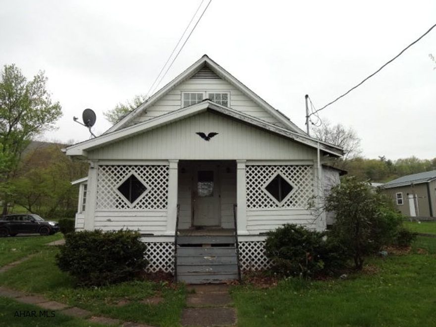 the heating system has been removed from this house
