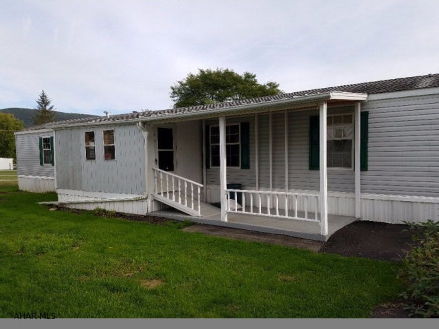 well maintained singlewide mobile home on rented lot. Nice large master bedroom with double closet and full bath. This home is on a rented lot in Green Down Acres Trailer Park. Lot rent is $250.00 per month includes water, sewer and trash. New owner must complete application and be approved prior to moving in trailer park. Call listing agent for more information.