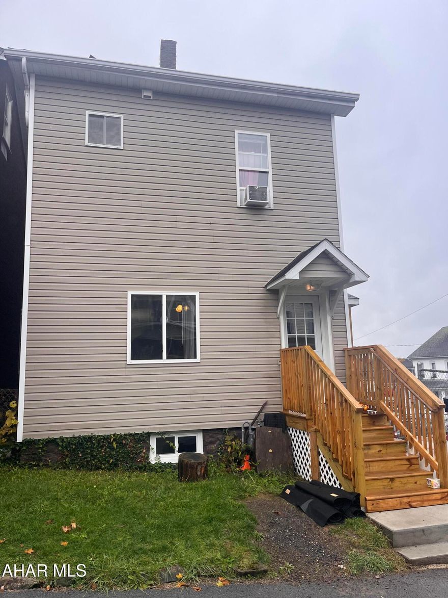This home was completely remodeled a few years back. Drywall, electric, plumbing etc. Recently new decks added & new basement door attic insulated. Completely fenced for kids or pets on a corner lot. Nice sized bedrooms.