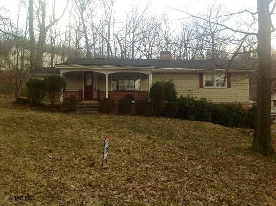 Ranch home on wooded lot. All the rooms are large. Hardwood in great condition. Basement is finished, would be a great in-law-suite. Lovely neighborhood, private wooded lot. Nice house for the money.