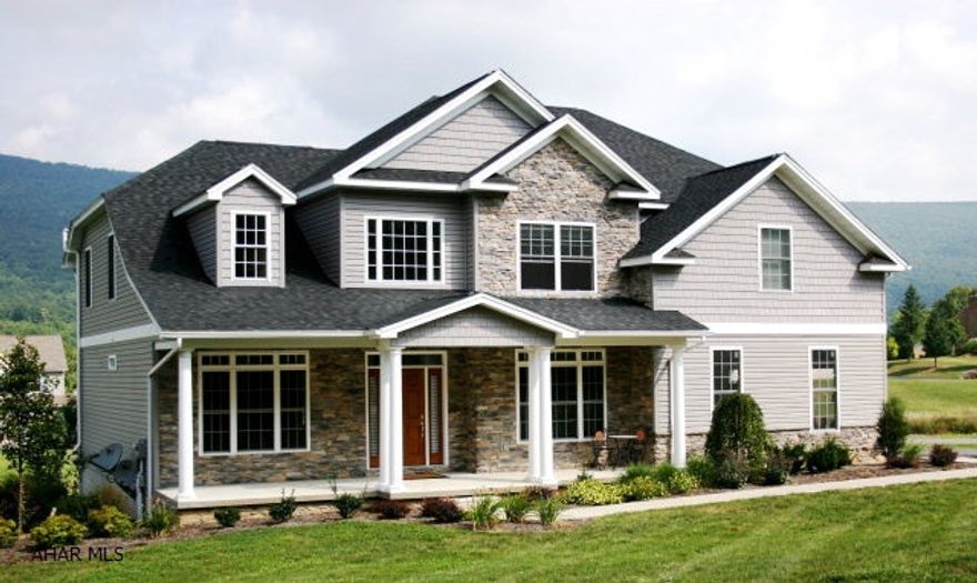 This is a must see!  Great room w/fireplace, open to 2nd floor w/beautiful view.  Cherry cabinetry in kitchen w/granite counters, island, pantry, butlers pantry.  Basement is huge with exercise room, office/bedroom, full bath, family room, storage, access to outside patio through french doors.  Ready to move into.  All appliances included.  Great yard with fruit trees all on a corner lot.