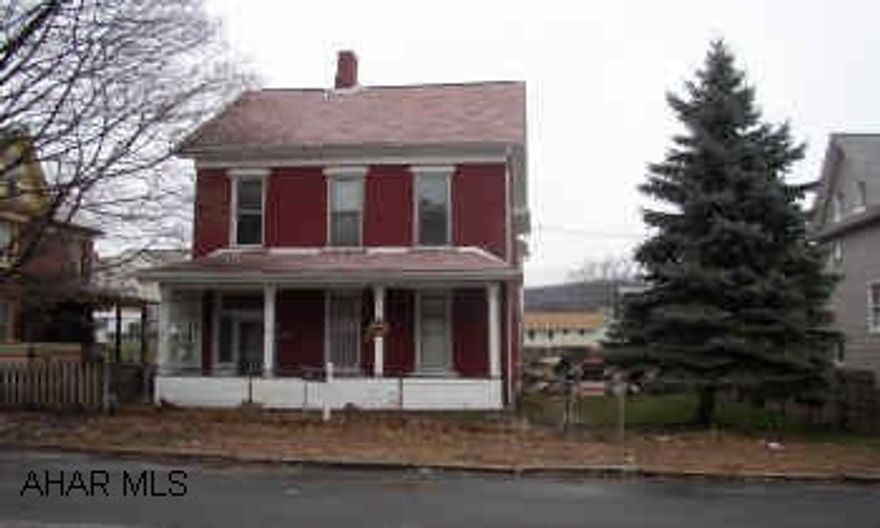 BRICK HOUSE ON DOUBLE FENCED LOT.  COULD EASILY BE DUPLEXED WITH GARAGE AND OFF STREET PARKING. BEING SOLD AS -IS.  PLEASE CONTACT LISTING AGENT FOR ADDITIONAL ADDENDUMS.  HUGE BRICK 2.5 STORY THAT COULD VERY EASILY BE DUPLEXED.  2 CAR GARAGE PLUS OFF STREET PARKING.  FENCED YARD WITH LOTS OF ROOM.  BRING OFFERS!